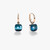 Pomellato Nudo 18K Rose and White Gold London Blue Topaz Petit Earrings