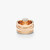 Pomellato Together 18K Rose and White Gold Ring, Size 56