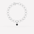 *SHOP & SIP*Spinelli Kilcollin Titan Heart Silver Noir Linked Necklace