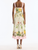 Oscar de la Renta Dominican Mixed-Floral Cotton Poplin Dress in Pink Multi, Size 0