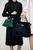 Michino Leather Handbag Lutece Mini in Eclipse