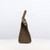 Michino Leather Handbag Lutece Mini in Taupe