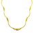 *COMING SOON*Mara Labell Designs 18K Gold Dangerous Curves 5 Diamond Pavé Rondelles Necklace 20"