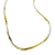 *COMING SOON*Mara Labell Designs 18K Gold Daily Diamonds Medium Neutral Ombré Faceted Rondelles Necklace, 20"