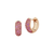 Walters Faith Julian 18K Rose Gold and Pink Sapphire Huggies
