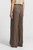Perisco Pure Linen Gabardine Trousers in Bark Brown