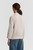 Peserico Cotton Blend Knit Cardigan Sweater in Beige Birch