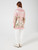 The Port of Joy Palm Beach Cardigan in Pink