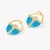 Ashaha Blue Hiba Earrings