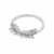 Salima Thakker Sweets & Treats 18K White Gold White Diamond Ring, Size 52