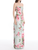 *VIRTUAL TRUNK SHOW* Oscar de la Renta Strapless Floral Chine Fil Coupe Jacquard Gown