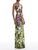 *VIRTUAL TRUNK SHOW* Oscar de la Renta Strapless Abstract Garden Faille Gown