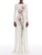 *VIRTUAL TRUNK SHOW* Oscar de la Renta Long Sleeve Painted Iris Jersey Gown
