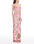 *VIRTUAL TRUNK SHOW* Oscar de la Renta Sleeveless All Over Beaded Iris Embroidered Gown