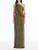 *VIRTUAL TRUNK SHOW* Oscar de la Renta One Shoulder Crystal All Over Embroidered Gown