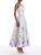 *VIRTUAL TRUNK SHOW* Oscar de la Renta Strapless Large Iris Degrade Faille Gown