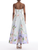 *VIRTUAL TRUNK SHOW* Oscar de la Renta Strapless Large Iris Degrade Faille Gown