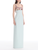 *VIRTUAL TRUNK SHOW* Oscar de la Renta Sleeveless Beaded Iris Embroidered Wool Gown