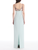 *VIRTUAL TRUNK SHOW* Oscar de la Renta Sleeveless Beaded Iris Embroidered Wool Gown