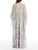 *VIRTUAL TRUNK SHOW* Oscar de la Renta Long Sleeve Iris Degrade Printed Lace Caftan