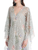 *VIRTUAL TRUNK SHOW* Oscar de la Renta Long Sleeve Iris Degrade Printed Lace Caftan