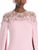 *VIRTUAL TRUNK SHOW* Oscar de la Renta Draped Sleeve Embroidered Lace Georgette Caftan