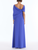 *VIRTUAL TRUNK SHOW* Oscar de la Renta Off Shoulder Draped Detail Georgette Caftan