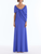 *VIRTUAL TRUNK SHOW* Oscar de la Renta Off Shoulder Draped Detail Georgette Caftan