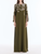 *VIRTUAL TRUNK SHOW* Oscar de la Renta Midi Sleeve Mixed Media Chrysanthemum Lace Caftan