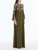 *VIRTUAL TRUNK SHOW* Oscar de la Renta Midi Sleeve Mixed Media Chrysanthemum Lace Caftan