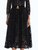 *VIRTUAL TRUNK SHOW* Oscar de la Renta Long Sleeve Chrysanthemum Guipure Cocktail Dress