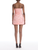 *VIRTUAL TRUNK SHOW* Oscar de la Renta Strapless Pleated Velvet Cocktail Dress