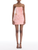 *VIRTUAL TRUNK SHOW* Oscar de la Renta Strapless Pleated Velvet Cocktail Dress