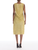 *VIRTUAL TRUNK SHOW* Oscar de la Renta Sleeveless Beaded Allover Embroidered Cocktail Dress