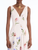 *VIRTUAL TRUNK SHOW* Oscar de la Renta Sleeveless V Neck Large Iris Degrade Poplin Dress