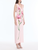 *VIRTUAL TRUNK SHOW* Oscar de la Renta Sleeveless Draped Painted Iris Jersey Day Dress