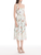 *VIRTUAL TRUNK SHOW* Oscar de la Renta Sleeveless Painted Iris Poplin Day Dress