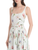 *VIRTUAL TRUNK SHOW* Oscar de la Renta Sleeveless Painted Iris Poplin Day Dress