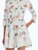 *VIRTUAL TRUNK SHOW* Oscar de la Renta Long Sleeve Painted Iris Poplin Sateen Day Dress