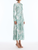 *VIRTUAL TRUNK SHOW* Oscar de la Renta Long Sleeve Stripey Plaid Jersey Day Dress