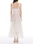 *VIRTUAL TRUNK SHOW* Oscar de la Renta Sleeveless Floral Oscar Large Circle Skirt Day Dress