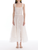 *VIRTUAL TRUNK SHOW* Oscar de la Renta Sleeveless Floral Oscar Large Circle Skirt Day Dress