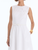*VIRTUAL TRUNK SHOW* Oscar de la Renta Sleeveless Cotton Poplin Sateen Embroidered Day Dress