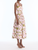 *VIRTUAL TRUNK SHOW* Oscar de la Renta Sleeveless Watercolor Iris Poplin Day Dress