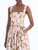 *VIRTUAL TRUNK SHOW* Oscar de la Renta Sleeveless Watercolor Iris Poplin Day Dress