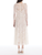 *VIRTUAL TRUNK SHOW* Oscar de la Renta Long Sleeve Draped Chrysanthemum 3d Guipure Dress