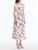 *VIRTUAL TRUNK SHOW* Oscar de la Renta Short Sleeve Iris Flowers Poplin Day Dress