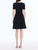 *VIRTUAL TRUNK SHOW* Oscar de la Renta Short Sleeve Embroidered Fit And Flare Dress