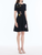 *VIRTUAL TRUNK SHOW* Oscar de la Renta Short Sleeve Embroidered Fit And Flare Dress