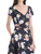*VIRTUAL TRUNK SHOW* Oscar de la Renta Short Sleeve Painted Iris Poplin Day Dress